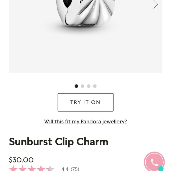 Sunburst Clip Charms - Picture 3 of 5
